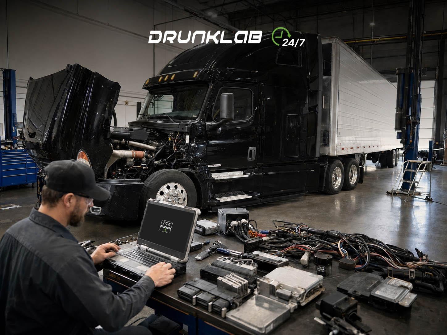 Commercial vehicle ECU programming and diagnostics